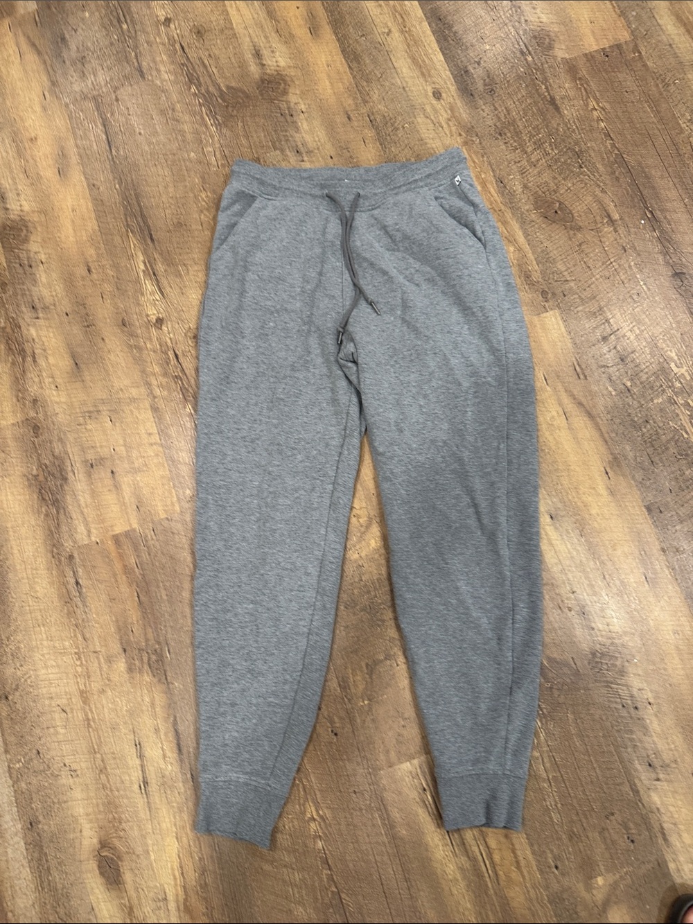 Eddie Bauer Heather Gray Fleece Jogger